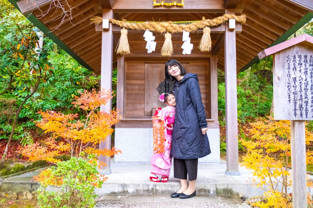 竈門神社の五穀社