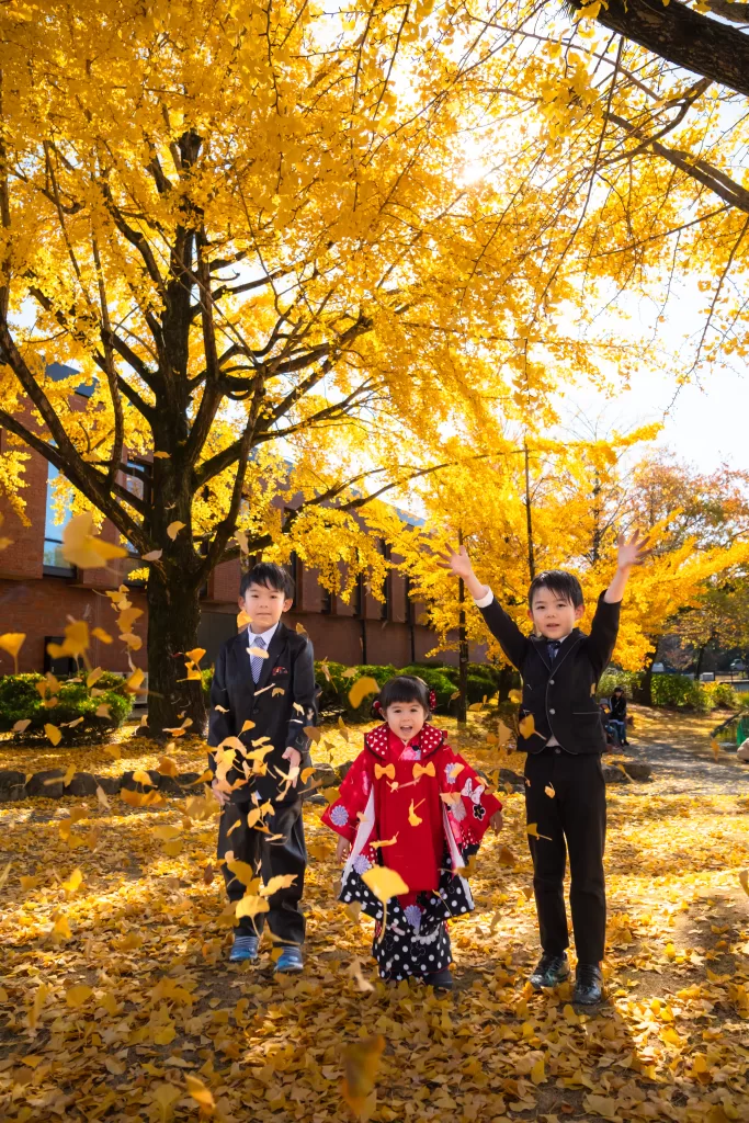 石橋文化センターのイチョウ